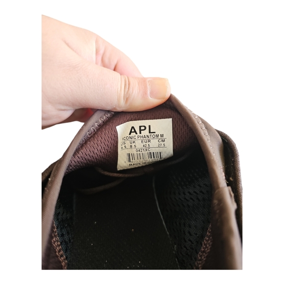 Athletic Propulsion Labs APL Iconic Calf Hair Phantom Sneakers Men's 9.5 - Picture 7 of 8